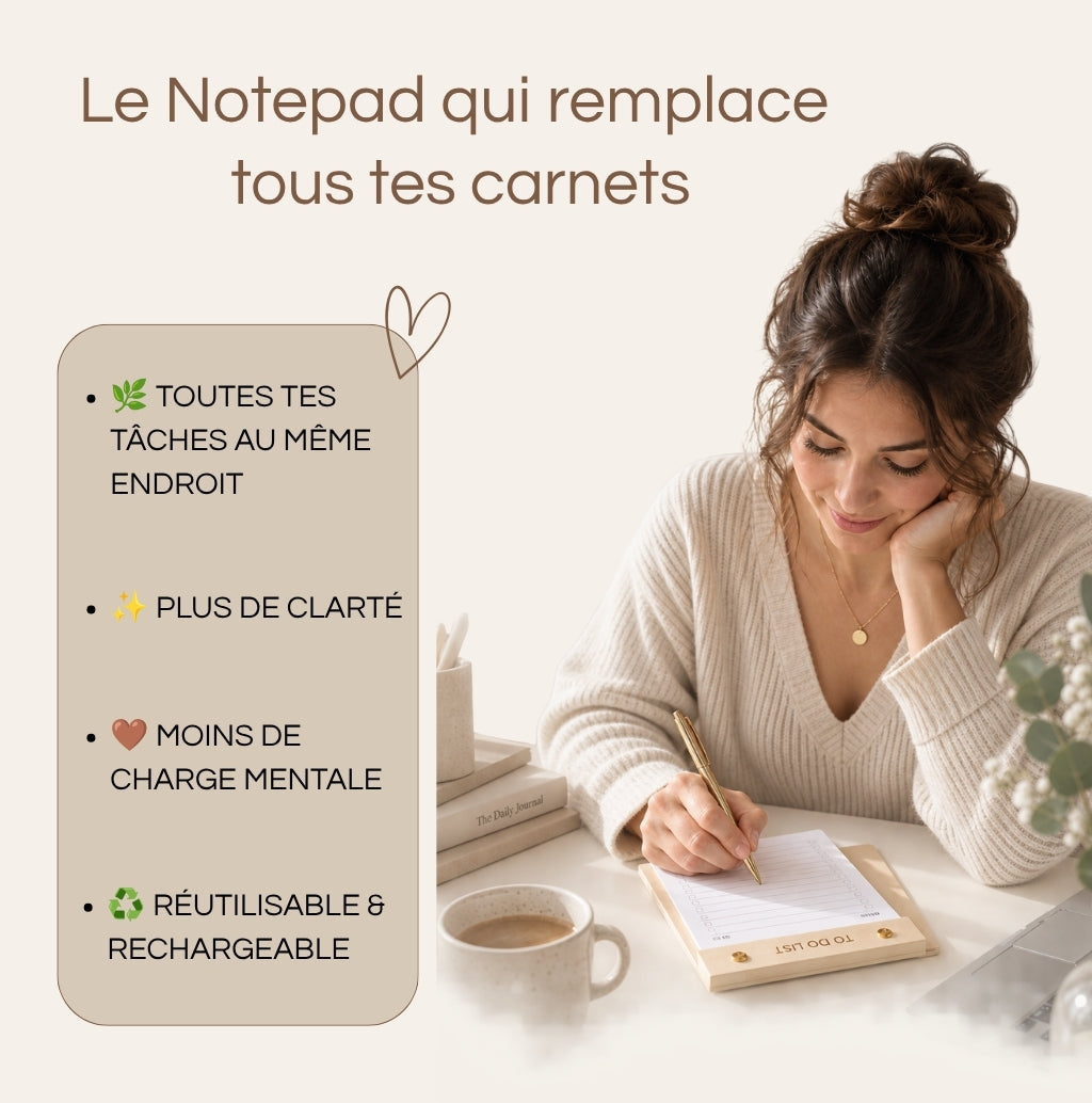Le notepad rechargeable qui allège votre charge mentale